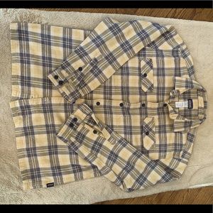 Men’s L Patagonia flannel shirt, like new